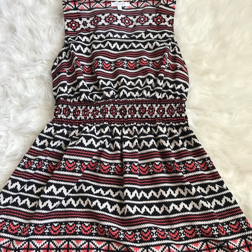 Delia’s Coral Patterned Dress